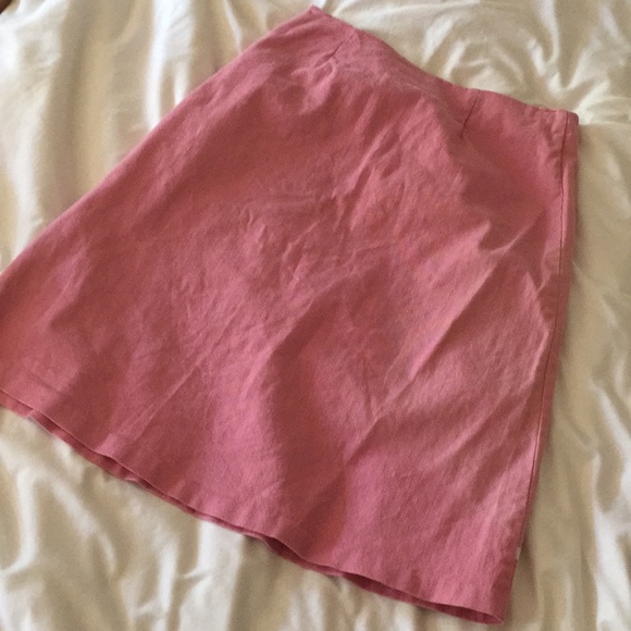 Cotton skirt. Sz 3. Side zipper. - Picture 3 of 3